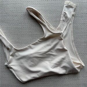 Divided Cream Soft Bra